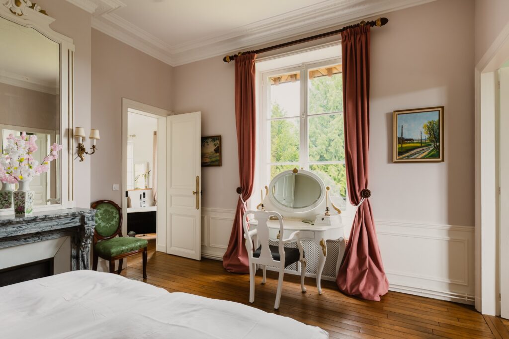 Château du Gué aux Biches suite udsigt
