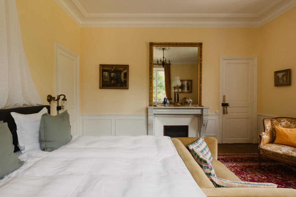 Chambre supérieure au Château du Gué aux Biches